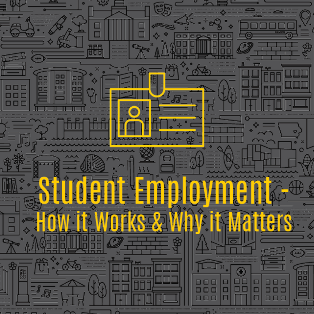 student employment graphic